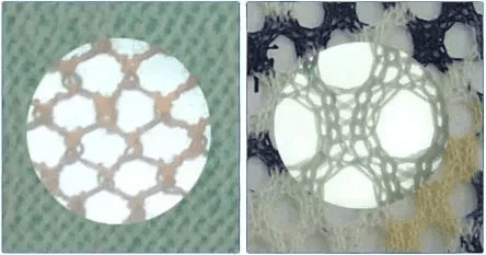 What is warp knitted mesh